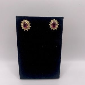 Indian Floral Stud Earrings